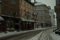 Storefronts in Old Québec